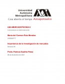 Importancia de la Investigación de mercados