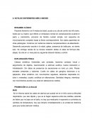 NOTA DE ENFERMERÍA NIÑO 8 MESES