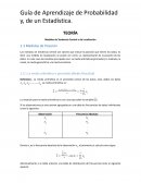 Guía de Aprendizaje de Probabilidad y, de un Estadística