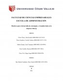 Matrices para el desarrollo de estrategias y el modelo foda en la empresa Alicorp