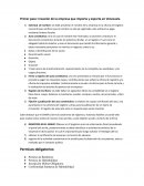 Como crear una empresa que importa y exporta en Venezuela