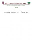 VIBRACIONES MECÁNICAS