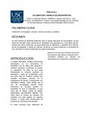 Informe sobre calibración de micropipetas