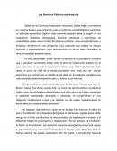 Los Servicios Públicos en Venezuela