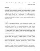 Interculturalidad y políticas públicas