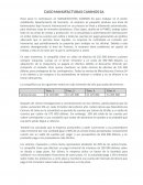 CASO MANUFACTURAS CANINOS SA