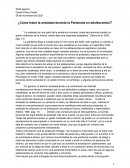 Ansiedad en adolescentes durante la pandemia