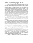 Introducción a los juegos de rol