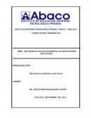 Software de aplicacion web en las Instituciones Educativas