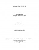 PROGRAMA Y PLAN DE AUDITORIA INTERNA