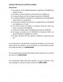 EJERCICIO PRÁCTICO DE CUENTAS DE ORDEN
