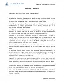 Explotación y Exploración. Página 1