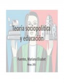 Teoria sociopolitica y educación