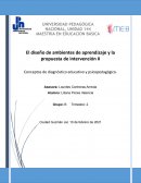 Conceptos de diagnóstico educativo y psicopedagógico