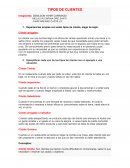 TIPOS DE CLIENTES