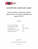 Proceso de compras y almacén para la eficiente gestión comercial