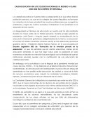 CALIDAD EDUCATIVA EN LOS COLEGIOS NACIONALES AL REGRESO A CLASES AÑO 2022 EN EL DISTRITO DE VENTANILLA