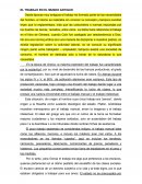 EL TRABAJO EN EL MUNDO ANTIGUO