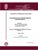 FUNDAMENTOS DE COMPORTAMIENTO ORGANIZACIONAL