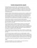 Teatro renacentista ingles