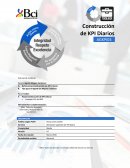 Construcción de KPI Diarios