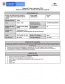 Anexo 3. Acta de inicio - reunión con directivo docente