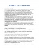 ASAMBLEA EN LA CARPINTERIA