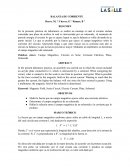 Laboratorio la balanza de corriente