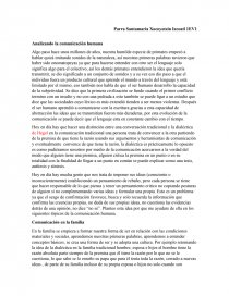Comunicacion Humana Ensayo. Página 1