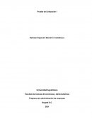 Prueba de Evaluación I constitucion politica