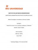 Revisión de uso de TIC en lo personal, académico y profesional