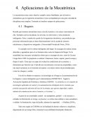 Aplicaciones de la Mecatrónica