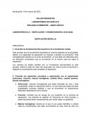 LABORATORIO No 4 – DESTILACIÓN Y CROMATOGRAFÍA
