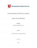 Estructura TF del proyecto de vida profesional