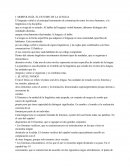 MORFOLOGÍA. EL ESTUDIO DE LA LENGUA