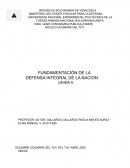 SEGURIDAD DE LA NACIÓN, DEFENSA Y DESARROLLO INTEGRAL