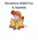 Secuencia didactica la leyenda