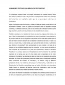 HUMANISMO CRISTIANO UNA MIRADA EN PROFUNDIDAD