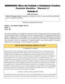 Contexto filosófico – Taller de Lectura