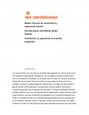 Actividad 03. La negociación en el ámbito profesional