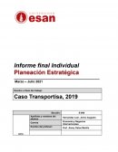 Trabajo aplicativo - Planeación Estratégica