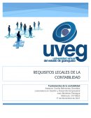 Requisitos legales de la contabilidad