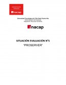 Proserver Evaluación 5 RRHH