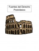 Fuentes del derecho post clásico