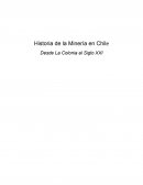 HISTORIA DE LA MINERIA EN CHILE