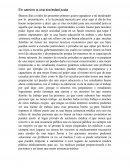 En camino a una sociedad justa