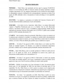 Hechos probados y fundamentaron jurídica