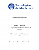 Micro incentivos económicos y macro resultados