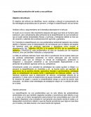 Capacidad productiva del suelo y sus políticas