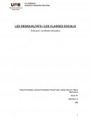 LES DESIGUALTATS I LES CLASSES SOCIALS